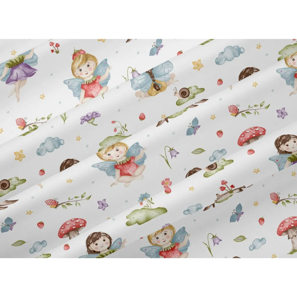 Srikhram Brand ขายผ้าเมตร คอตตอนทอทวิล ผ้าหน้ากว้าง 1.6 เมตร ผ้าพิมพ์ลาย Tinkerbell สั่งหลายเมตรตัดผ้ายาวต่อเนื่องส่งให้ รูปที่ 2