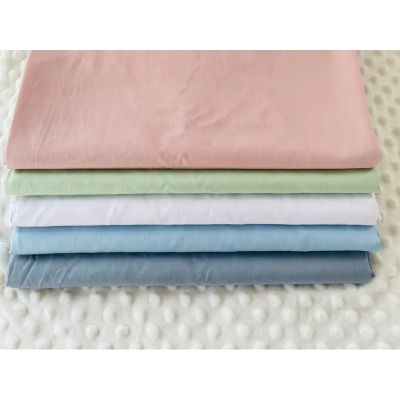 ผ้าคอตตอน 100% ทอทวิล หน้ากว้าง 2.5 เมตร สีพื้น เหมาะกับนำไปทำผ้าปูที่นอน