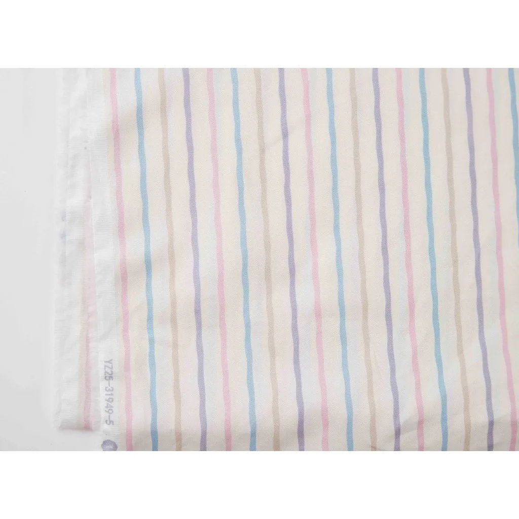 ผ้าคอตตอน 100% คอตตอนทวิล หน้ากว้าง1.6 เมตร ตัดขายเป็นเมตร ลายหมีโบว์จุด ลายริ้วทางเรนโบว์ รูปที่ 7
